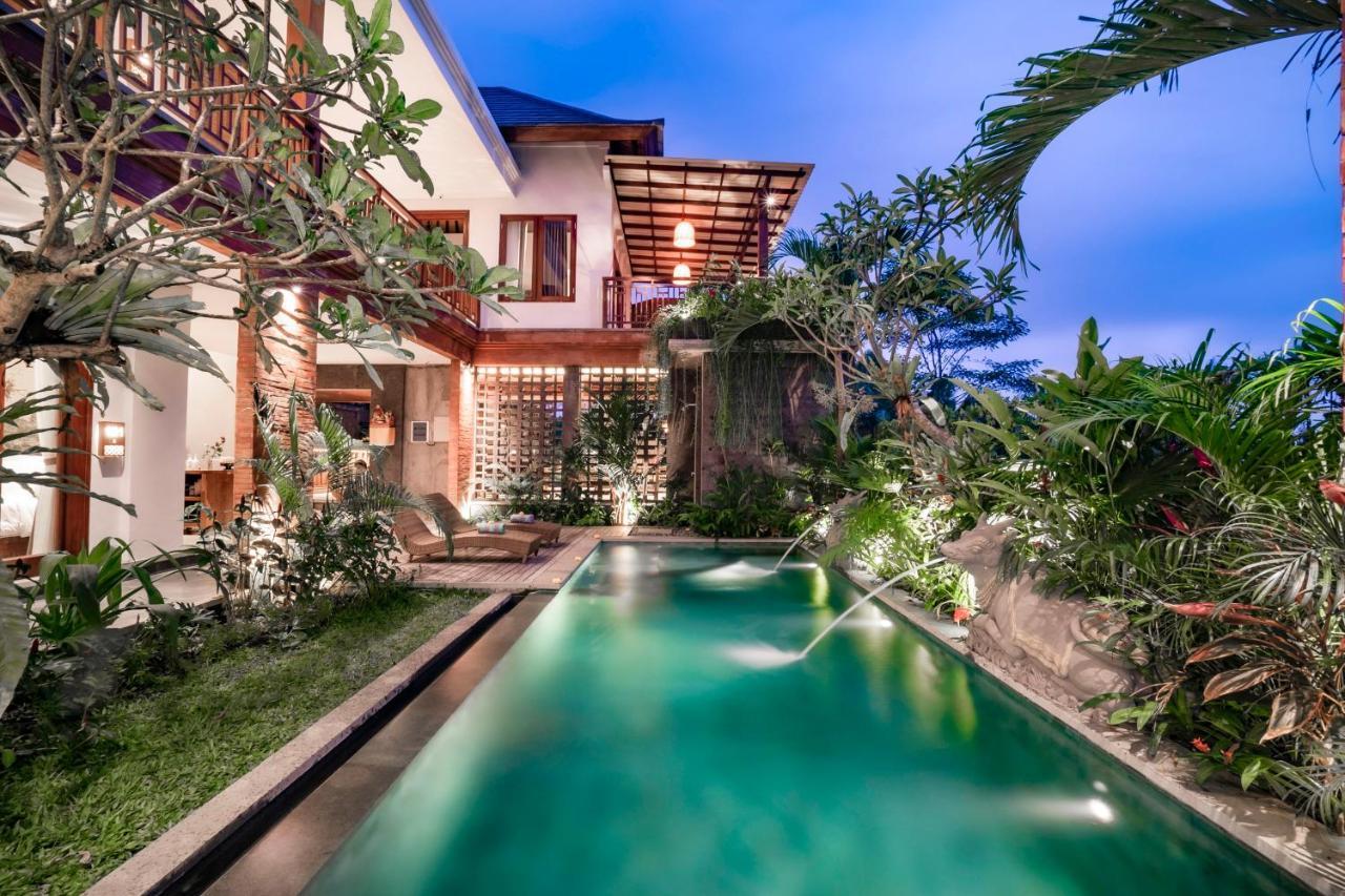Uma Shanti Villa By Mahaputra อูบุด ภายนอก รูปภาพ